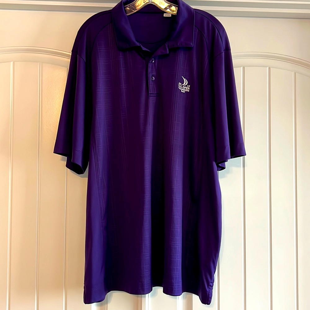 Cutter & Buck Purple Polo Shirt
